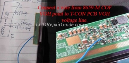 How to use the COF BoardView to repair led TV screen panel