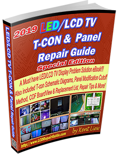 2019 new led lcd tv t-con & panel repair guide