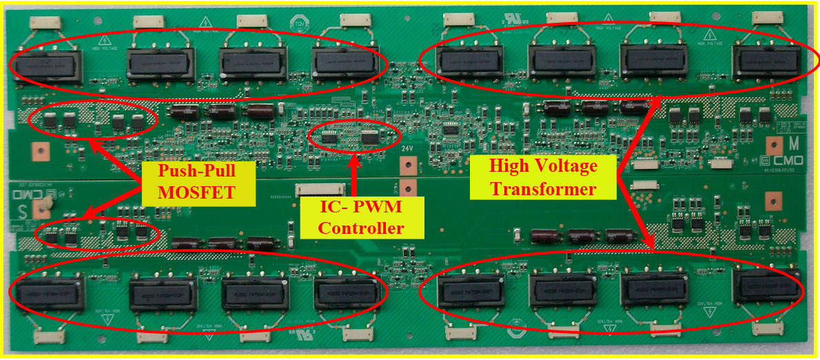 lcd tv inverter board