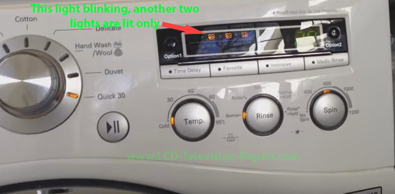 How to Fix LG Washer Error Code LE - Authorized Service