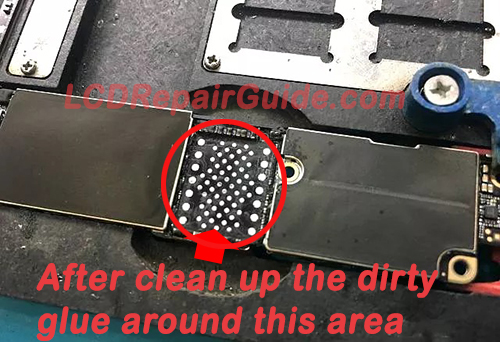 Increase memory of an iPhone 7 32GO to 128GO Micro soldering motherboard 