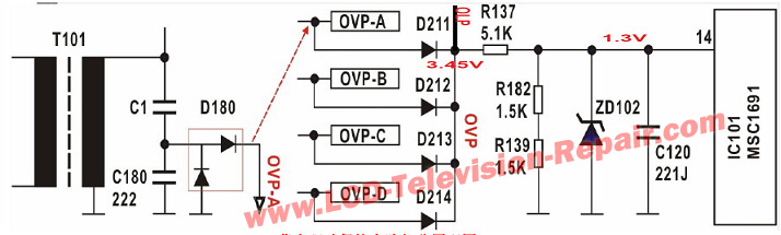 kls-460BLWSA protection circuit