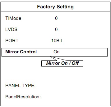 how to login to lg tv factory menu