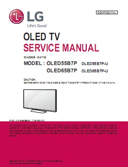 how to fix oled tv service manual